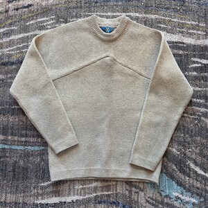 Fishermans jumper top of oiled wool