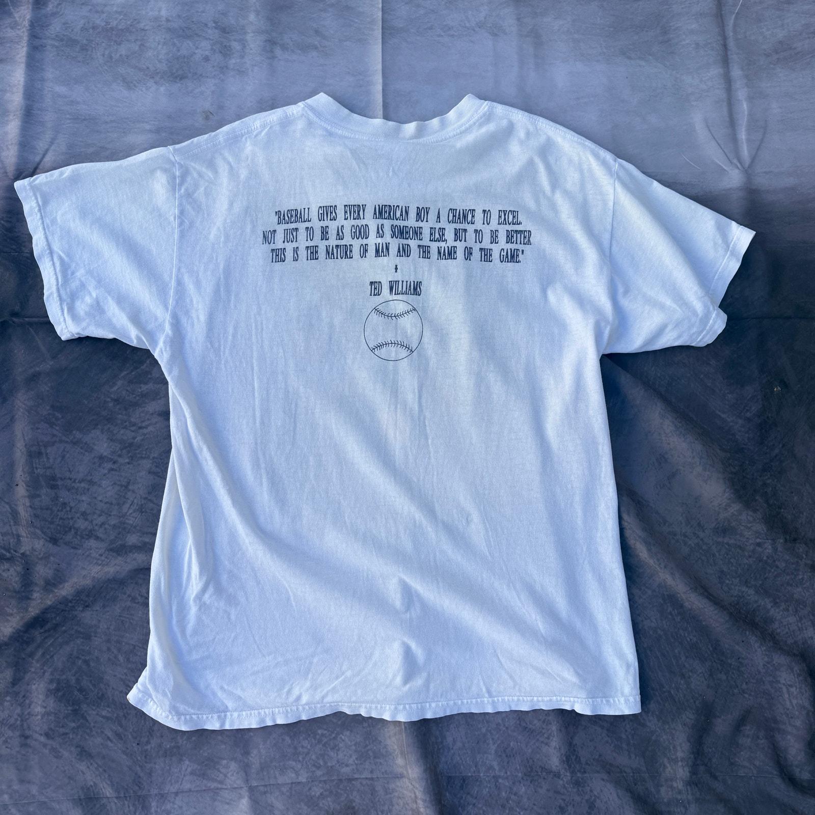 Vintage 90s Mert Letosky Memorial Baseball Tournament White Ted