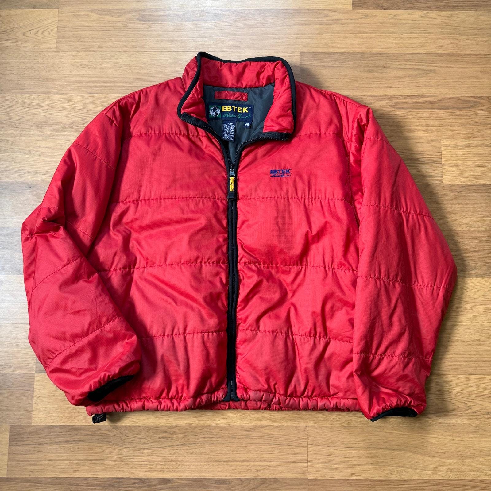 Eddie Bauer Red Bomber - Etsy