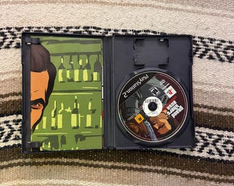 Tested PS2 Playstation 2 GTA Grand Theft Auto Liberty City Stories Disc W/Map