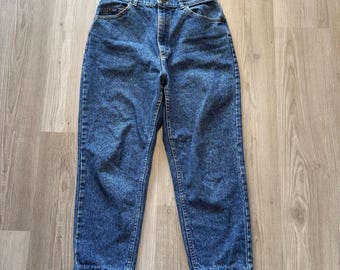 Women's Vintage 90's Lee Midwash Western High Waisted Blue Jeans Sz 28 x 25 VTG
