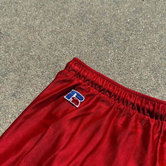 Short Vintage Homme Années 80/90 - S.A.R. - Rouge - Taille L (environ 8)