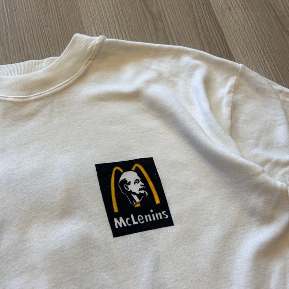 Vintage 90's Mclenin's Mcdonalds Soviet Union Vladimir Parody Tee