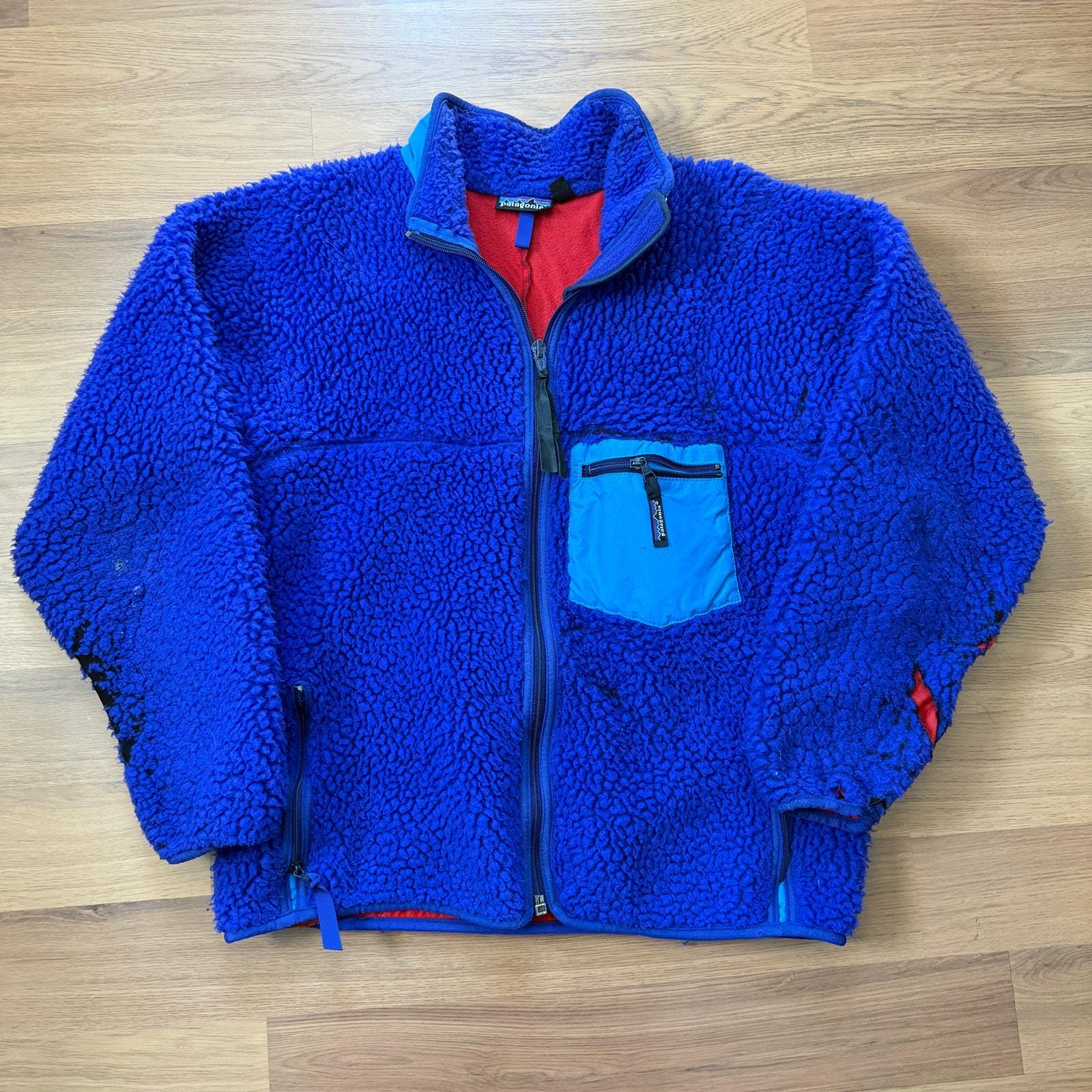Patagonia red fleece - Etsy 日本