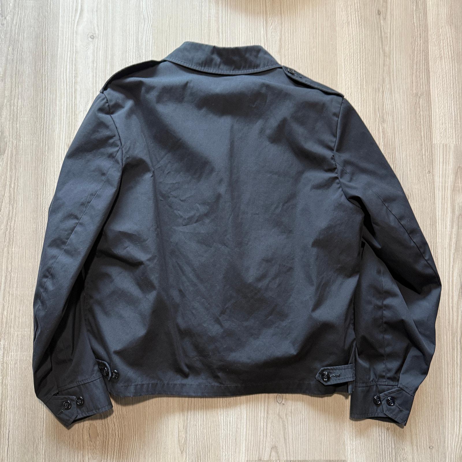 Women's Vintage 80's U.S. Navy Creighton Zip up Windbreaker Jacket