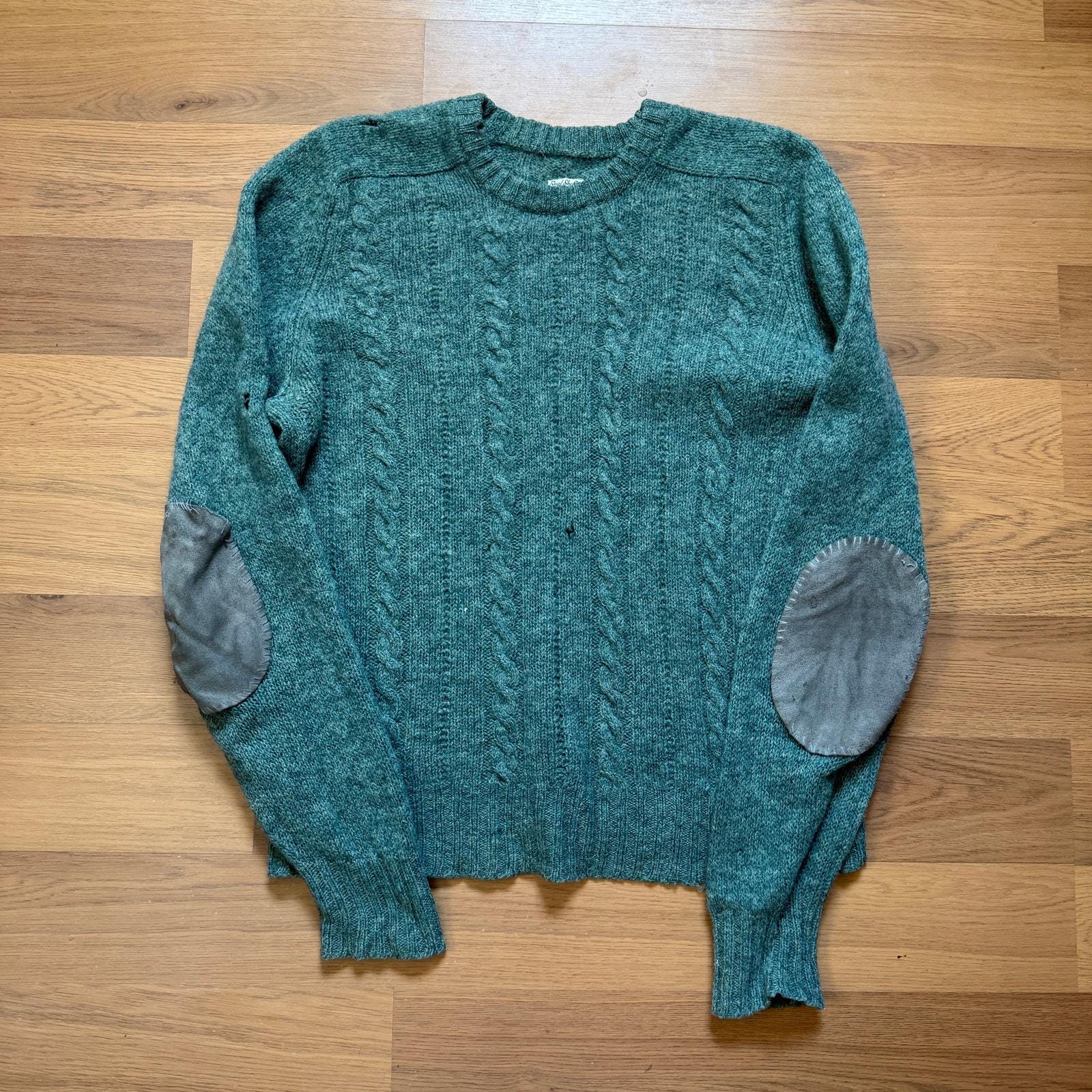 Scottish wool sweater - Etsy 日本