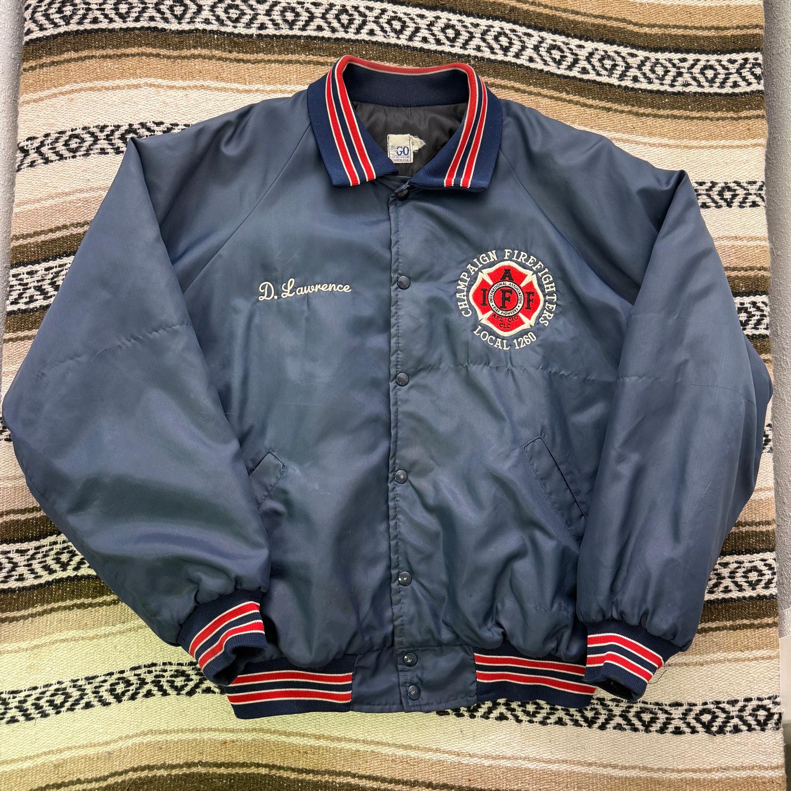 Firefighter Jacket Vintage - Etsy