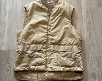 Gerry Green Down Quilted Puffer Vest Sz XL 1980s - Etsy