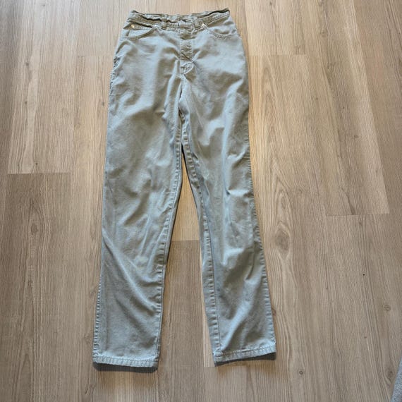 Women's Vintage 90's Lands' End Square Rigger Gray Canvas Casual