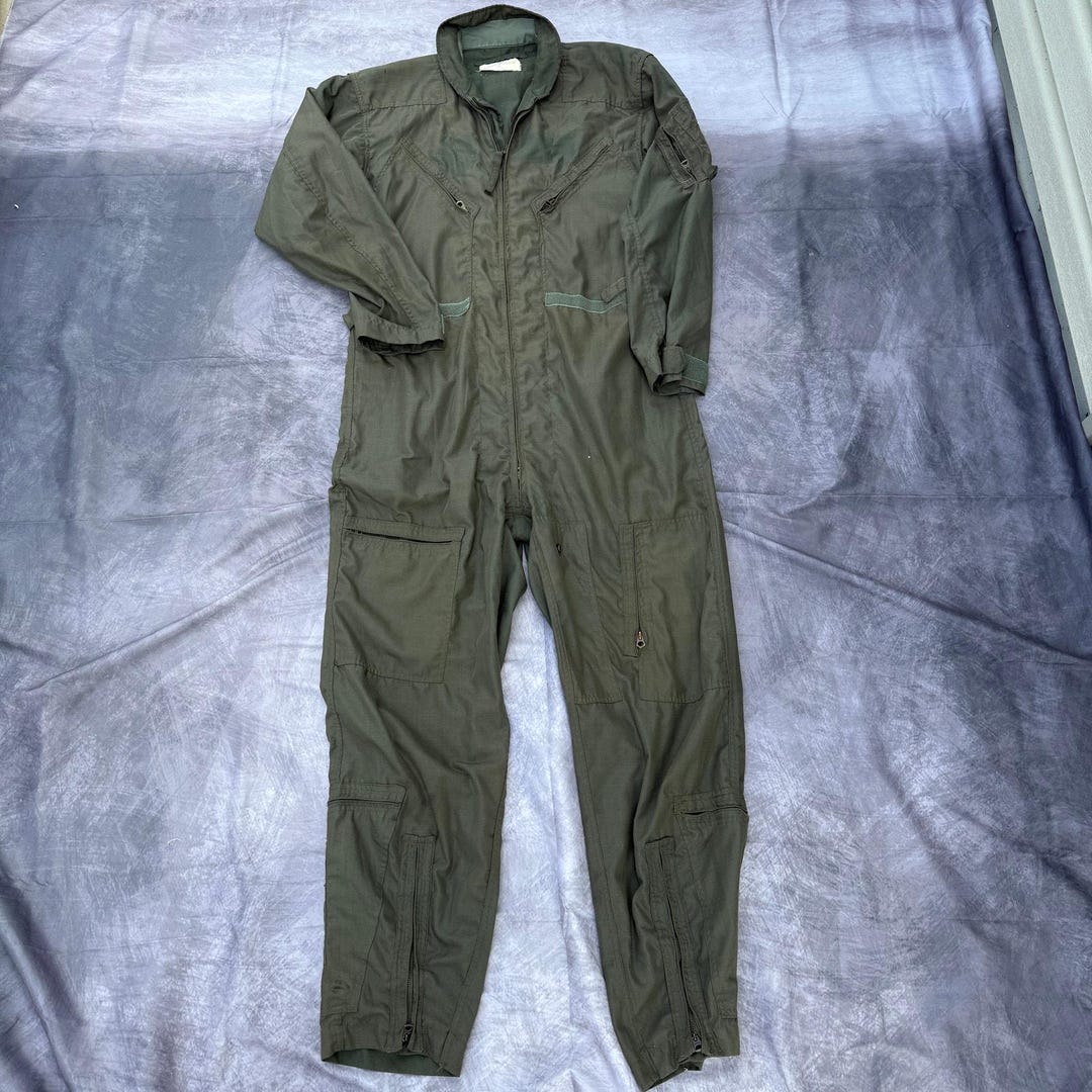 1970年代 ヴィンテージ エアフォース セージグリーン CWU 27/P サマー