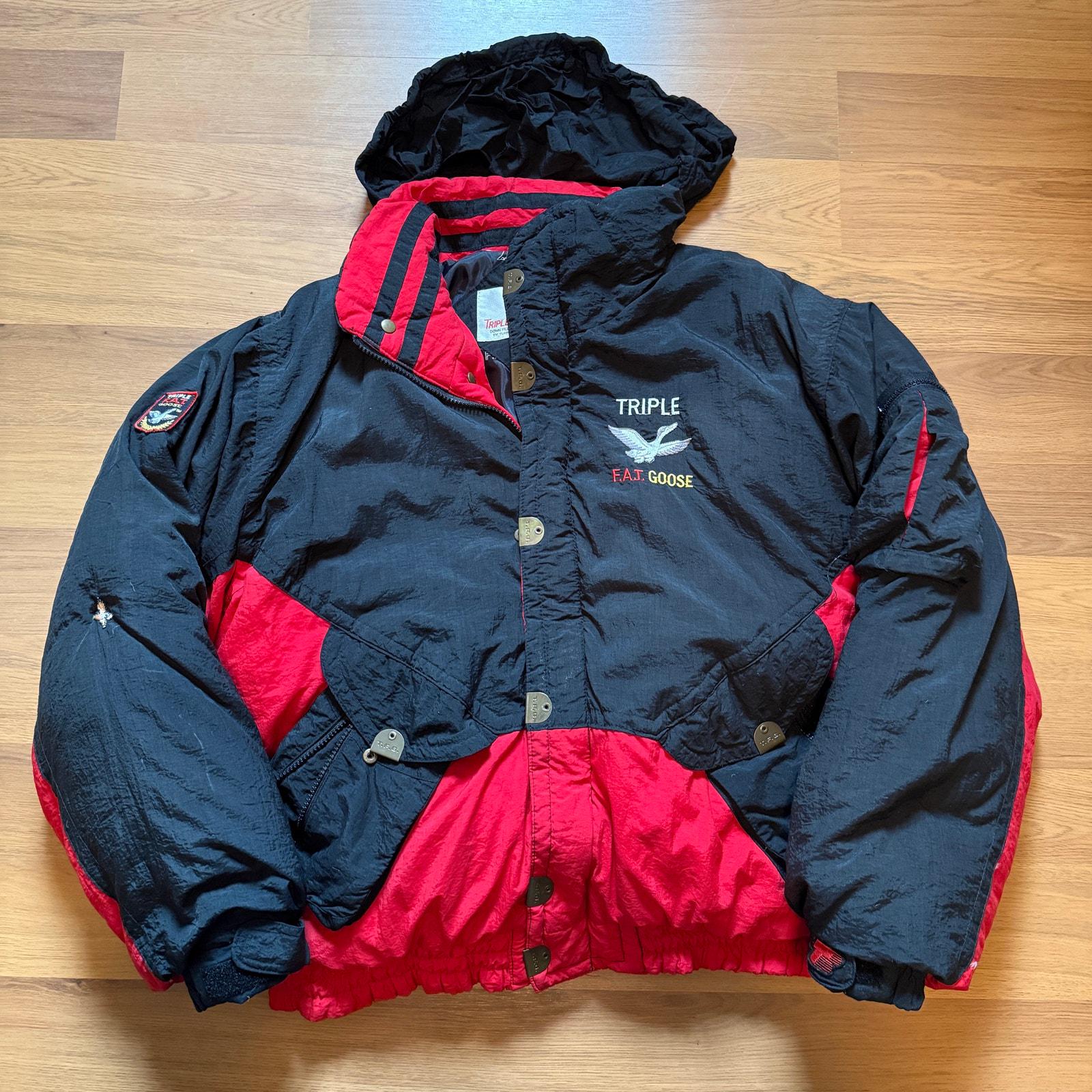 Triple Fat Goose Down Jacket - Etsy