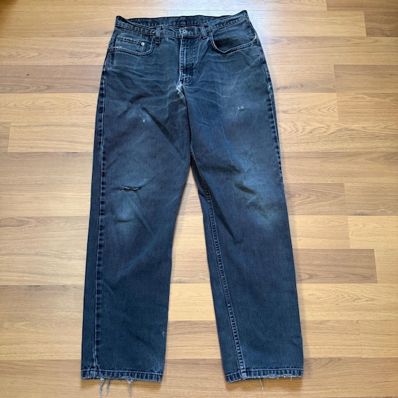 Men's Vintage 90's Polo Ralph Lauren Jeans Co. Black Denim Pants