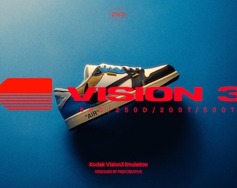 Kodak Vision3 Emulation - LUTs Collection (50D/250D/200T/500T)