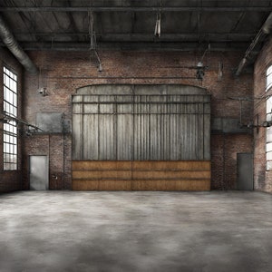 Industrial Loft Digital Backdrop Bundle - Urban Chic Decor, Instant ...