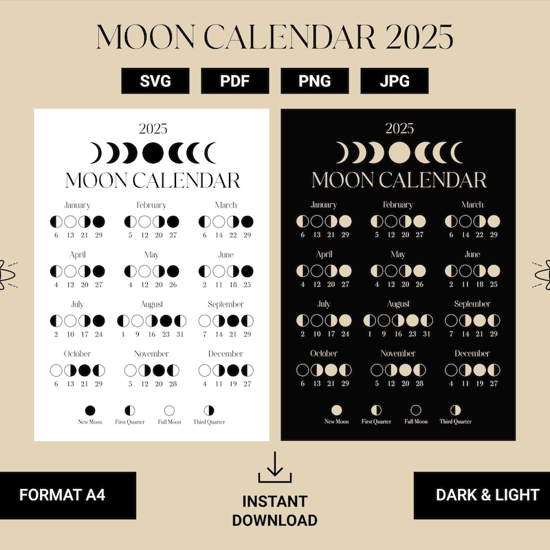 Calendar 2025 - Etsy