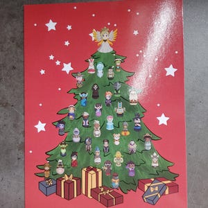 Weihnachtskarte Overwatch Weihnachtsbaum