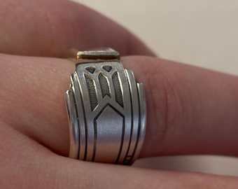 Size 7.5 spoon ring