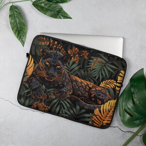 Jungle Jaguar Laptop backpack Mnsruu Jaguar Tiger Jungle Backpack, Primary School, Book  main image 4