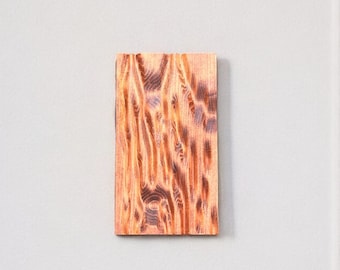 Holzwandkunst Bergkette, Rustikale Holzwanddekoration, Handgefertigtes Wandpaneel