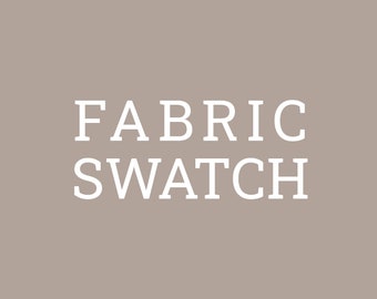 Swatch - Sample Fabric For the Wall Panel - You Can Write The Stock Numbers of the Sample Fabrics You Want  In The Personalization Section