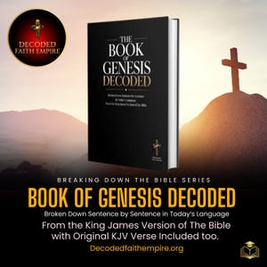 Book of Genesis Decoded | Bible Study Guide (PDF Download)