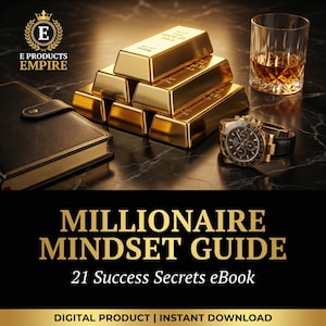 Millionaire Mindset Guide | 21 Success Secrets for Building Wealth and Confidence | PDF Ebook