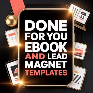 Customizable eBook & Lead Magnet Templates: Digital Marketing Resources for Content Creators