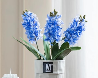Real Touch Hyacinth Flowers, DIY Floral Centerpieces