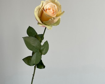 Real Touch Silk Rose, DIY Floral Arrangement (25.6")