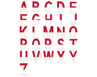 Monaco Flag Font Alphabet, Clipart Letters, Otf Svg Png Dxf Eps Digital Download For Crafting