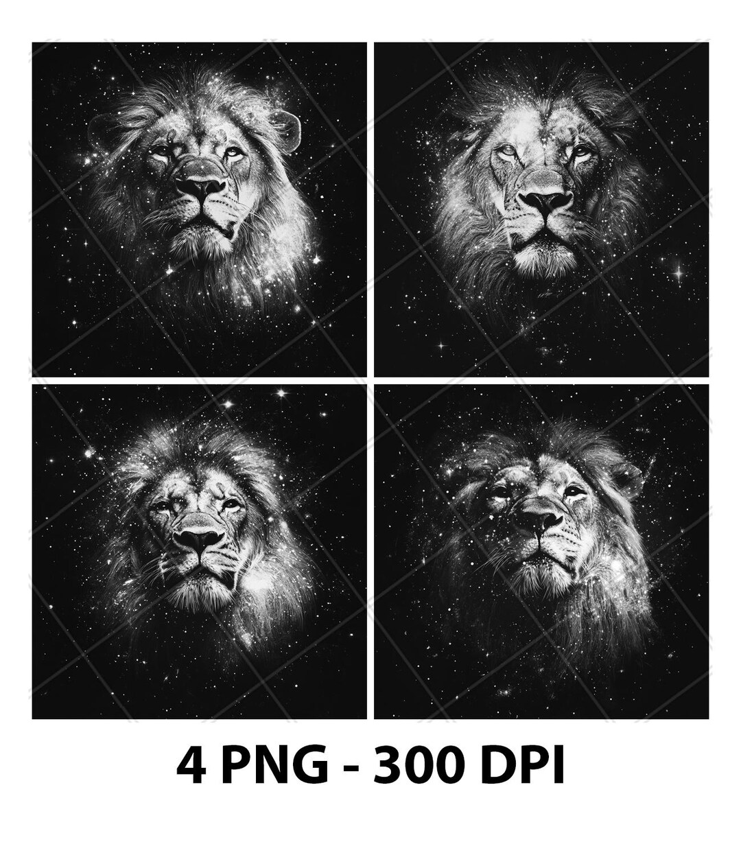 Leo Zodiac Sign Constellation Laser Engraving File Slate PNG