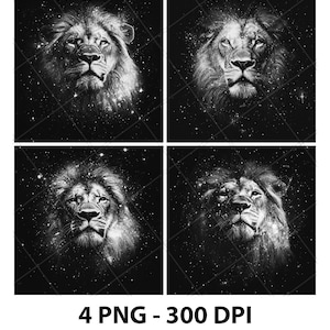 File per incisione laser della costellazione del segno zodiacale del Leone, PNG, in ardesia, sottobicchiere Xtool, in legno, nero e bianco, CNC, Glowforge, LightBurn, scala di grigi, modello CO2