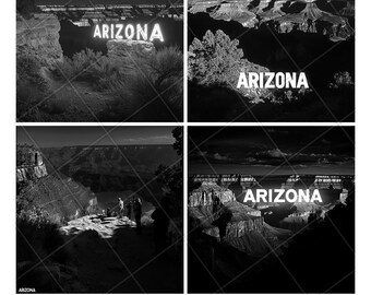 Arizona USA Grand Canyon Mountains Park File per incisione su ardesia Incisione su legno PNG Design Modello 2026 Tendenza Regalo Personalizzato Legno