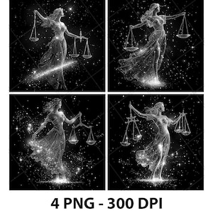 Weegschaal Sterrenbeeld Sterrenbeeld Lasergravure Bestand Leisteen PNG Onderzetter Xtool Hout Zwart Wit Cnc Glowforge LightBurn Grijswaardenpatroon CO2