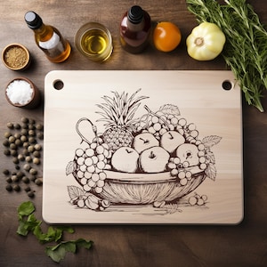 Cesta de comida Archivo PNG grabado con láser Bandeja de madera Tabla de embutidos Tabla de cortar Posavasos Grabado Xtool Cnc blanco y negro, Glowforge, LightBurn, diodo de CO2