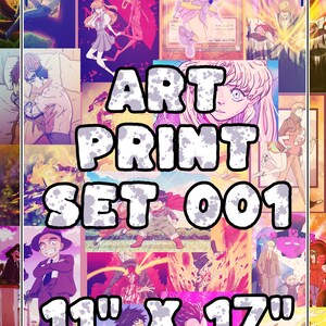 Art Print Set 001 - 11&quot; x 17&quot;