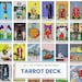 78 Cards Printable Tarrot Deck, All Major Arcana Tarrot Cards Printable ...