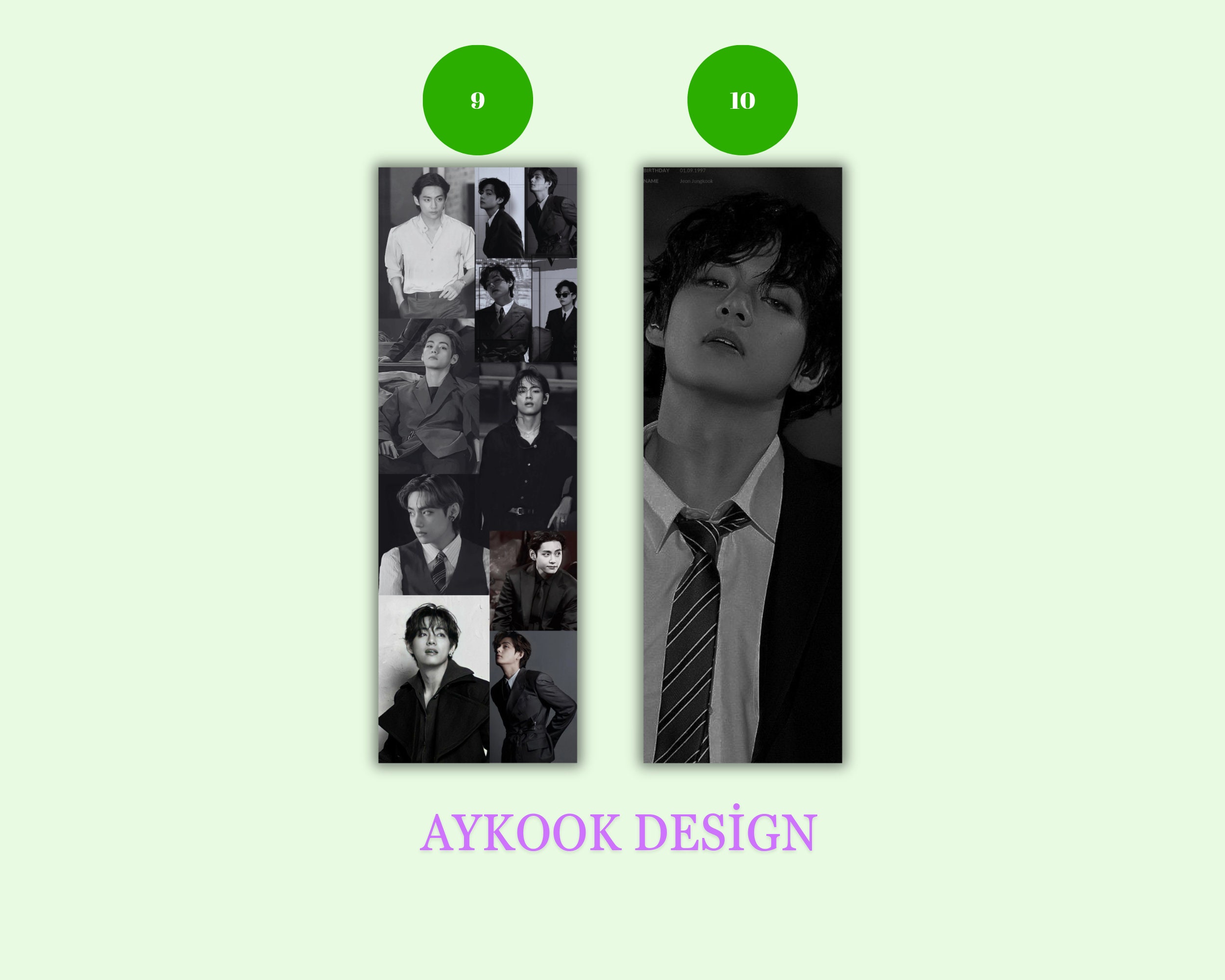 Bts V Bookmark, Taehyung Bookmarks, V Stickers, V Printable Bts V Bookmark, Taehyung Bookmarks, V Stickers, V Printable