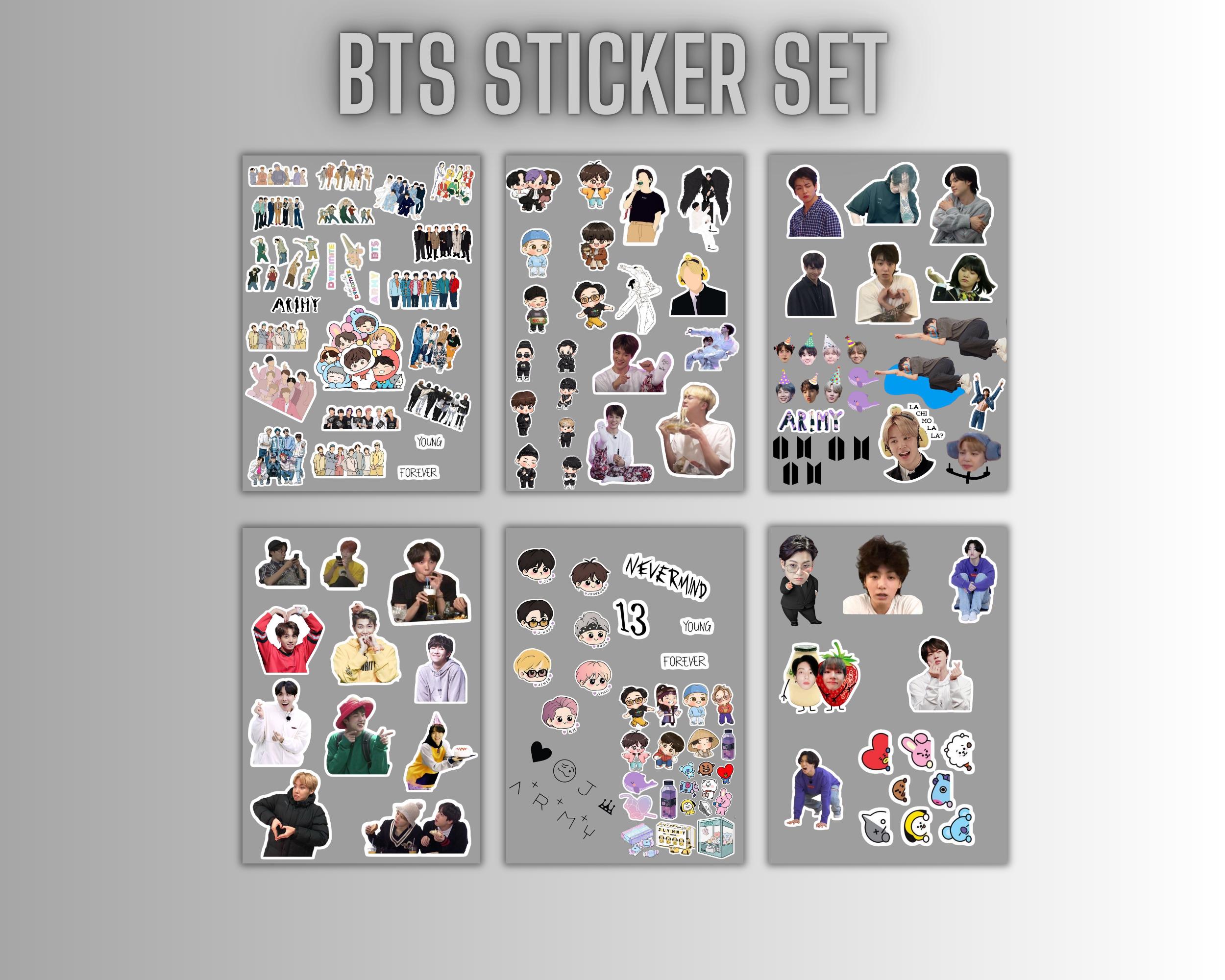 BTS ステッカー BTS ステッカー CD