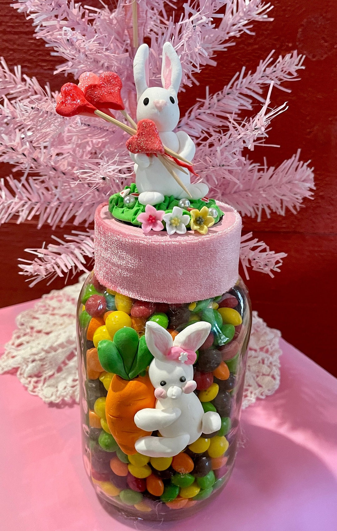 Easter Bunnies Kit foam Clay Etsy