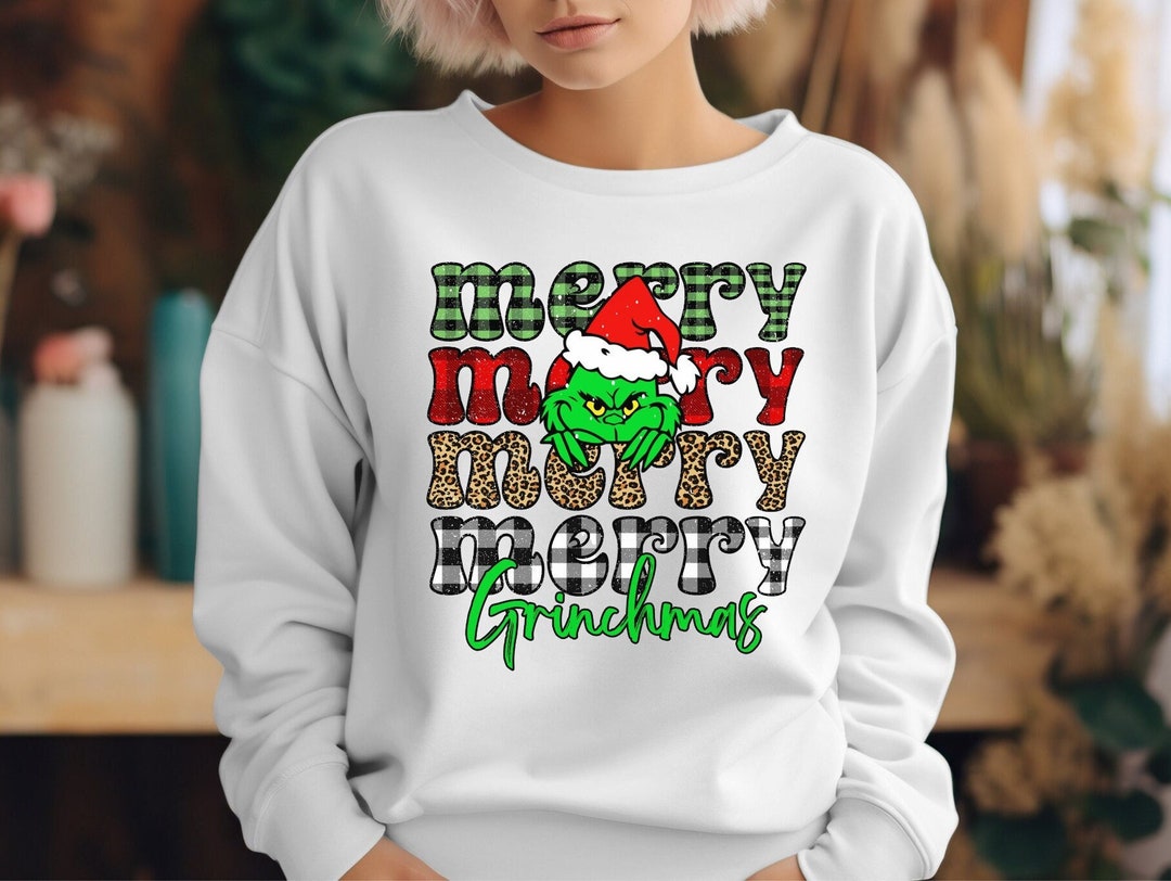 Merry Grinchmas Png, Merry Christmas Png, Grinch Png, Grinch ...