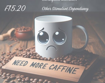 Caffeine Please Medical Coding Mug