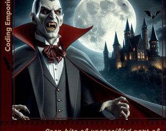 Dracula Halloween Medical Coding Mug