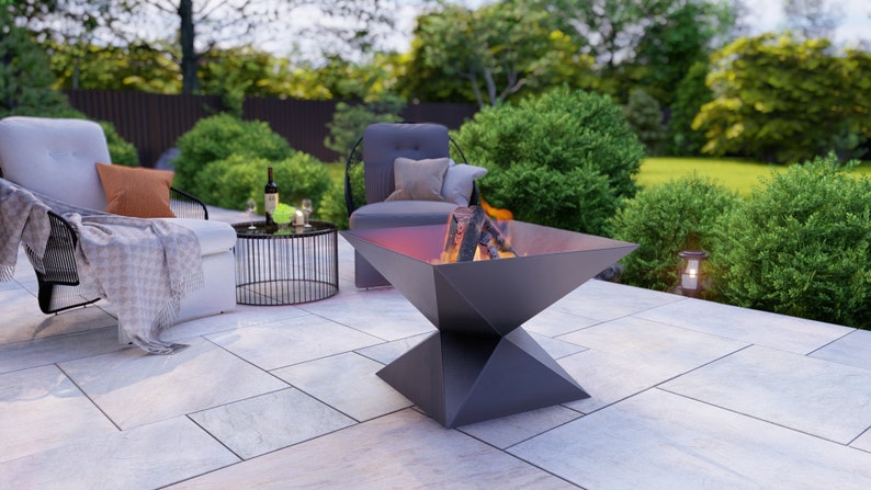 Fire Pit Reflect V1. Digital Product, Files DXF, SVG for CNC, Plasma ...