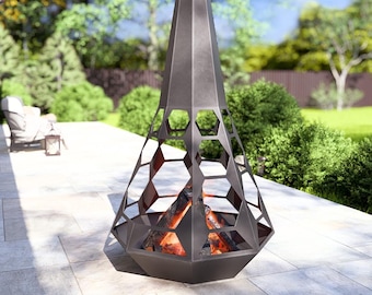 Sahara Garden Fireplace. Digital Product, Files DXF, SVG for CNC