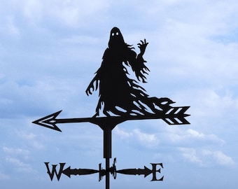 Ghost Weather Vane Three Sizes. Digital product, files DXF, SVG for CNC, Plasma, Laser. Roof Decor Weathervane. Wind Vane. Diy