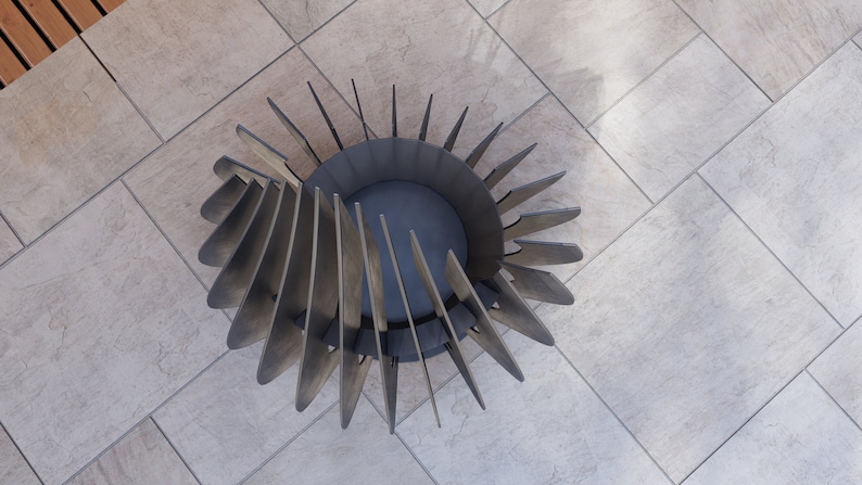 Picture - 9. Drop, welded fire pit for camping or backyard. The DXF and SVG files is ready for CNC, Plasma, Laser, Waterjet cutting. Garden Fire pit, Outdoor Fire Pit. Metal Art Decoration. DIY Metalworking Fire Pit Project Plans.