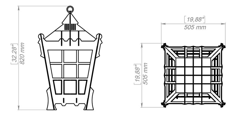 Picture - 10. Flashlight foldable fire pit for camping or backyard. The DXF and SVG files is ready for CNC, Plasma, Laser, Waterjet cutting. Portable Garden Fire pit, Outdoor Fire Pit. Metal Art Decoration. DIY Metalworking Fire Pit Project Plans.