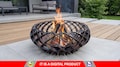 Fire Pit Twilight Flame. Digital product, files DXF, SVG for CNC, Plasma, Laser. Garden Fire Pit, Outdoor Fireplace, Backyard Firepit. Diy.