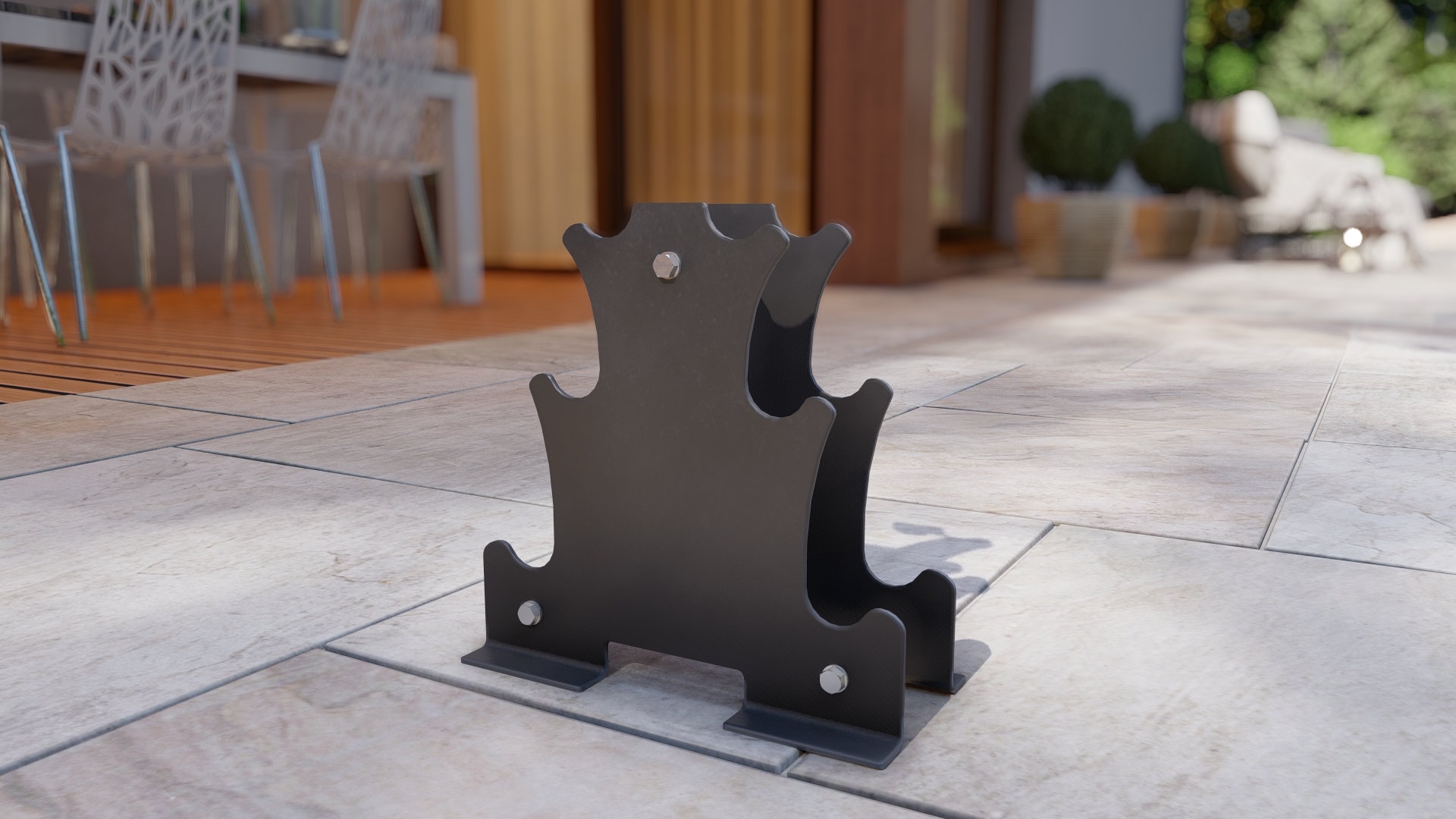 Dumbbell Rack. Digital Product, Files DXF, SVG for CNC, Plasma, Laser ...